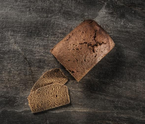 Mørk malt rugbrød u/kerner