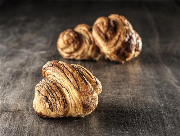 Trippel chokolade croissant